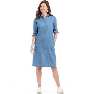 Blair Denim Button-down Dress size 2XL